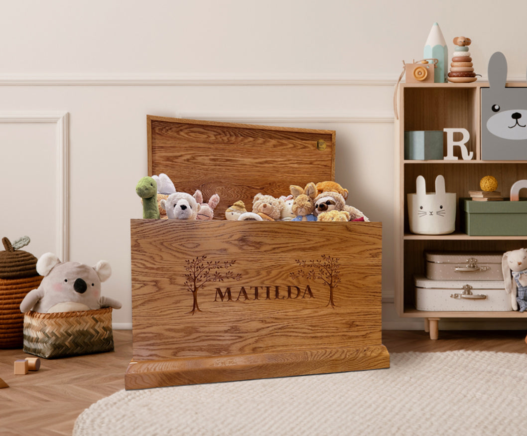 Toy Box Examples Design your personalised oak toy box | Oak Toy Box